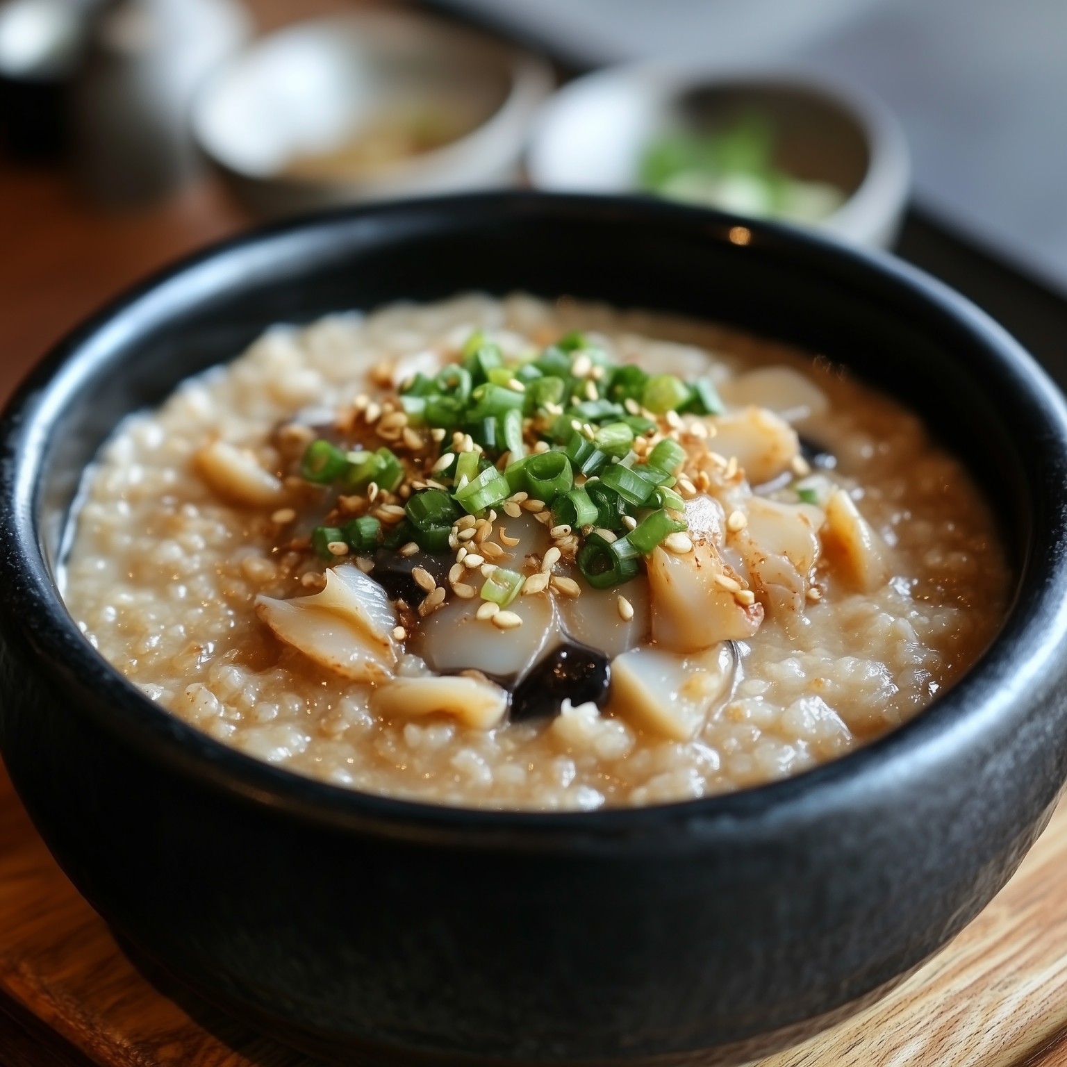 Korean Abalone porridge (Jeonbokjuk)