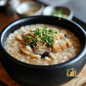 Korean Abalone porridge (Jeonbokjuk) Recipe