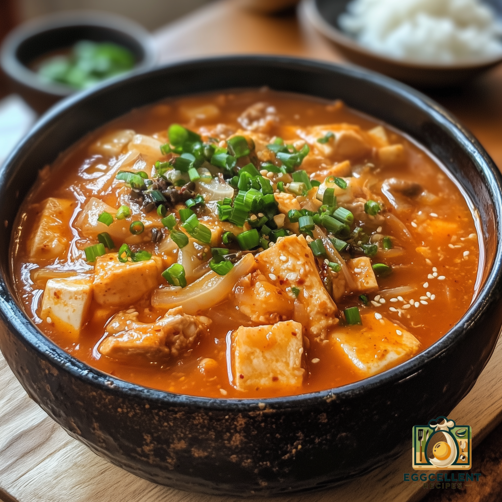 Korean Soybean paste stew (Doenjang Jjigae) Recipe