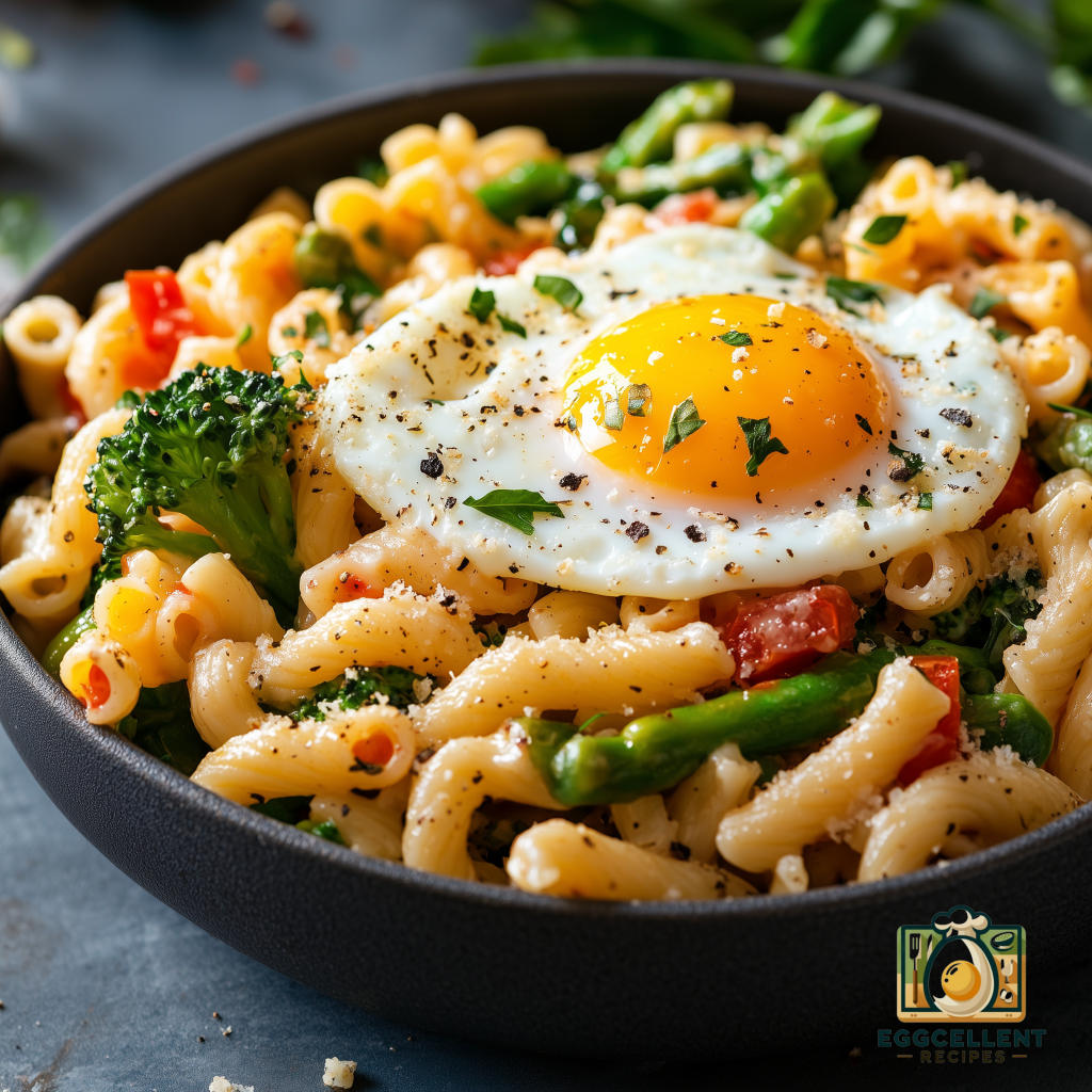 Pasta Primavera with Egg Recipe