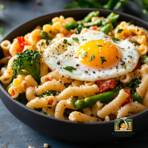 Pasta Primavera with Egg Recipe