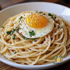 Spaghetti with Egg and Parmesan Recipe