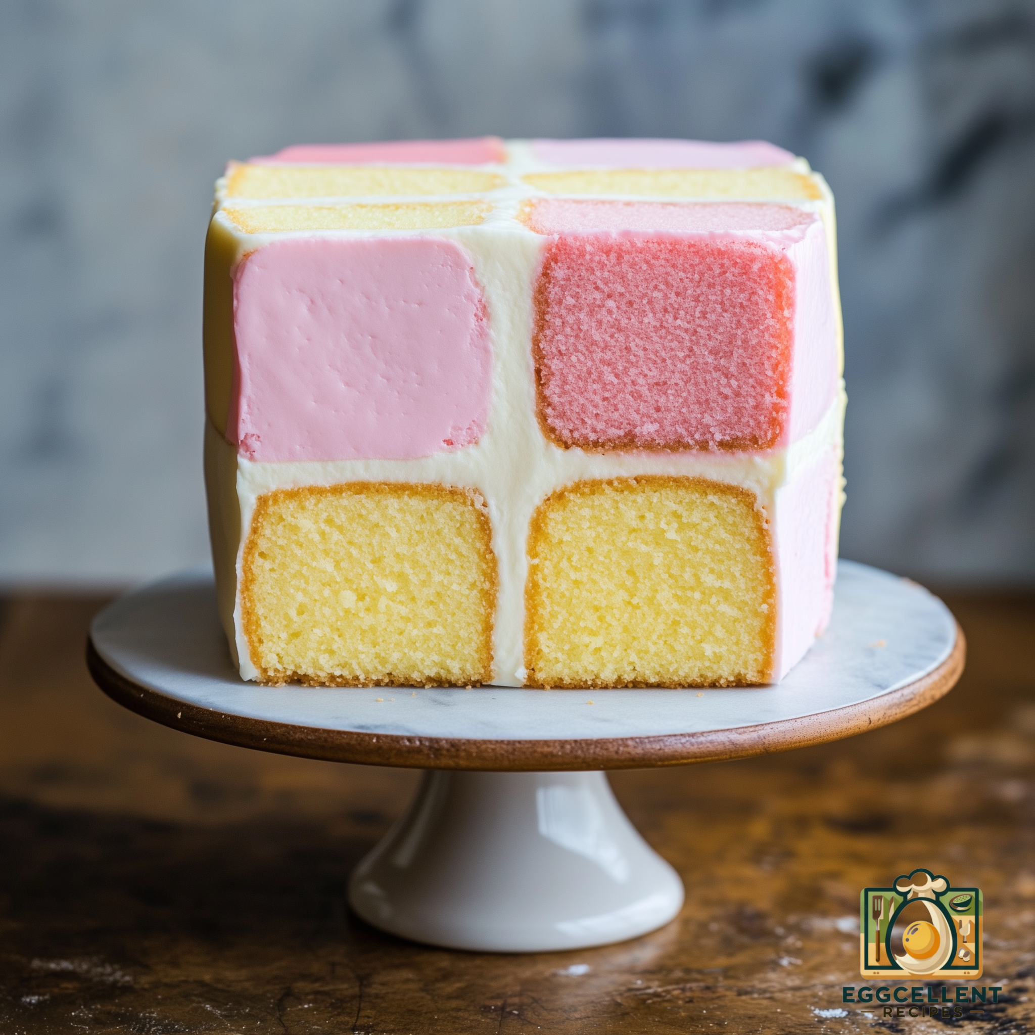 Battenberg Cake  Recipe