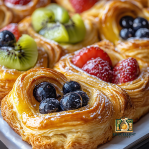 Fruit Danish Pastries Recipe