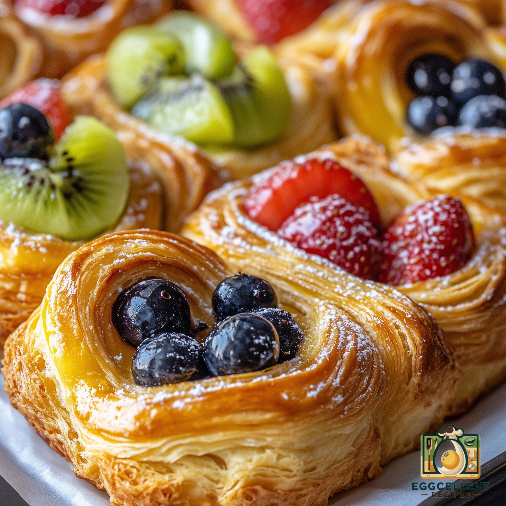 Fruit Danish Pastries Recipe