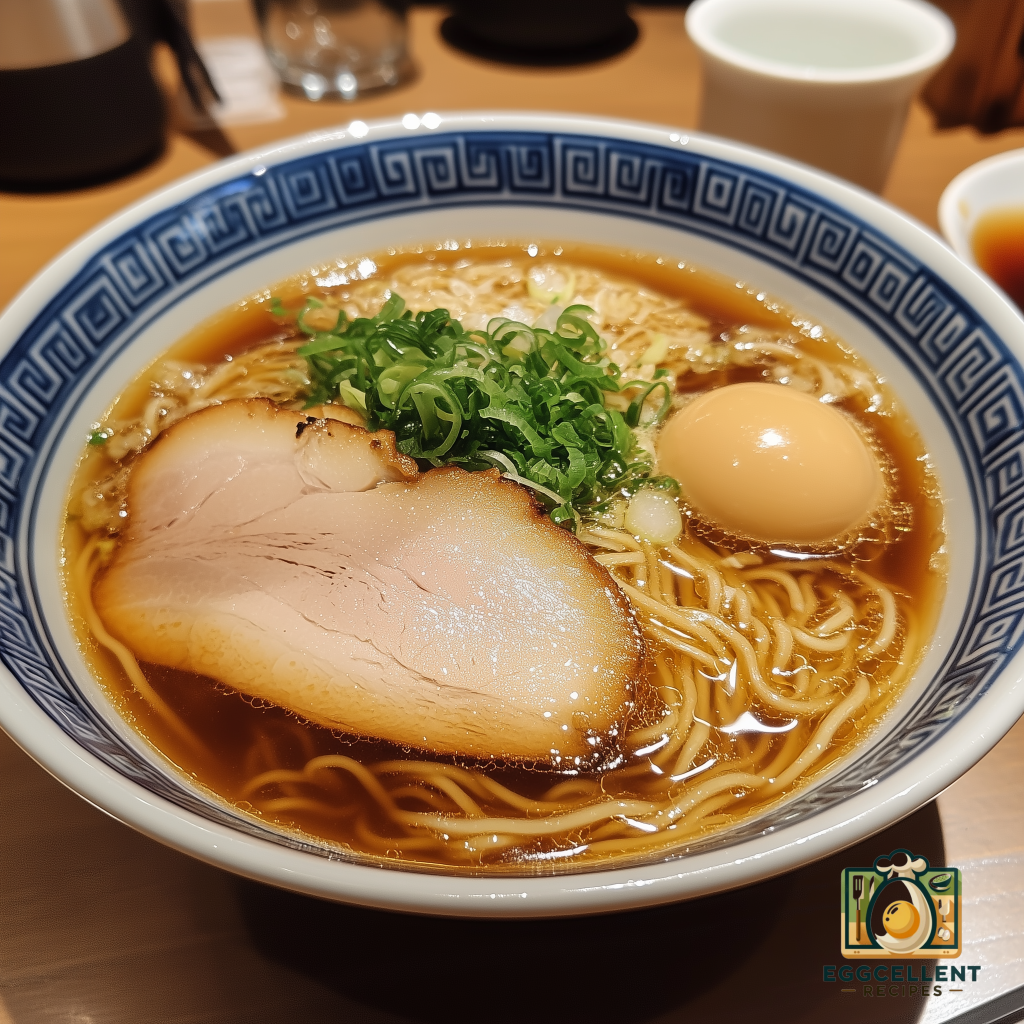 Shoyu Ramen with Ajitsuke Tamago Recipe