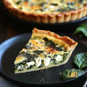 Spinach and Feta Quiche Recipe