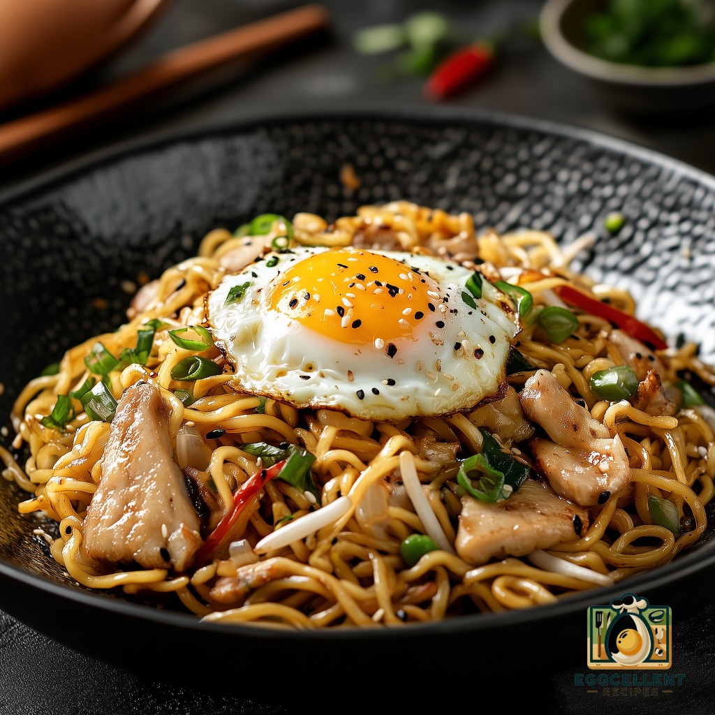 Stir-Fried Noodles with Egg Recipe