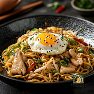 Stir-Fried Noodles with Egg Recipe