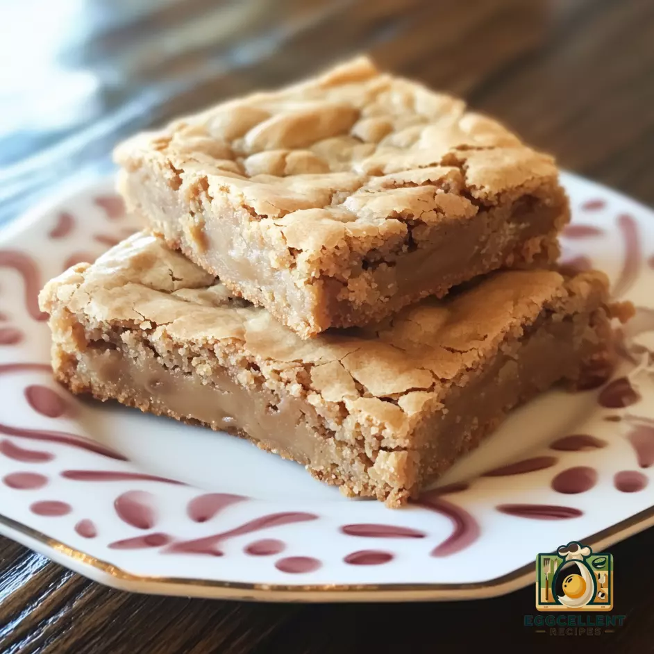 Blondies Recipe