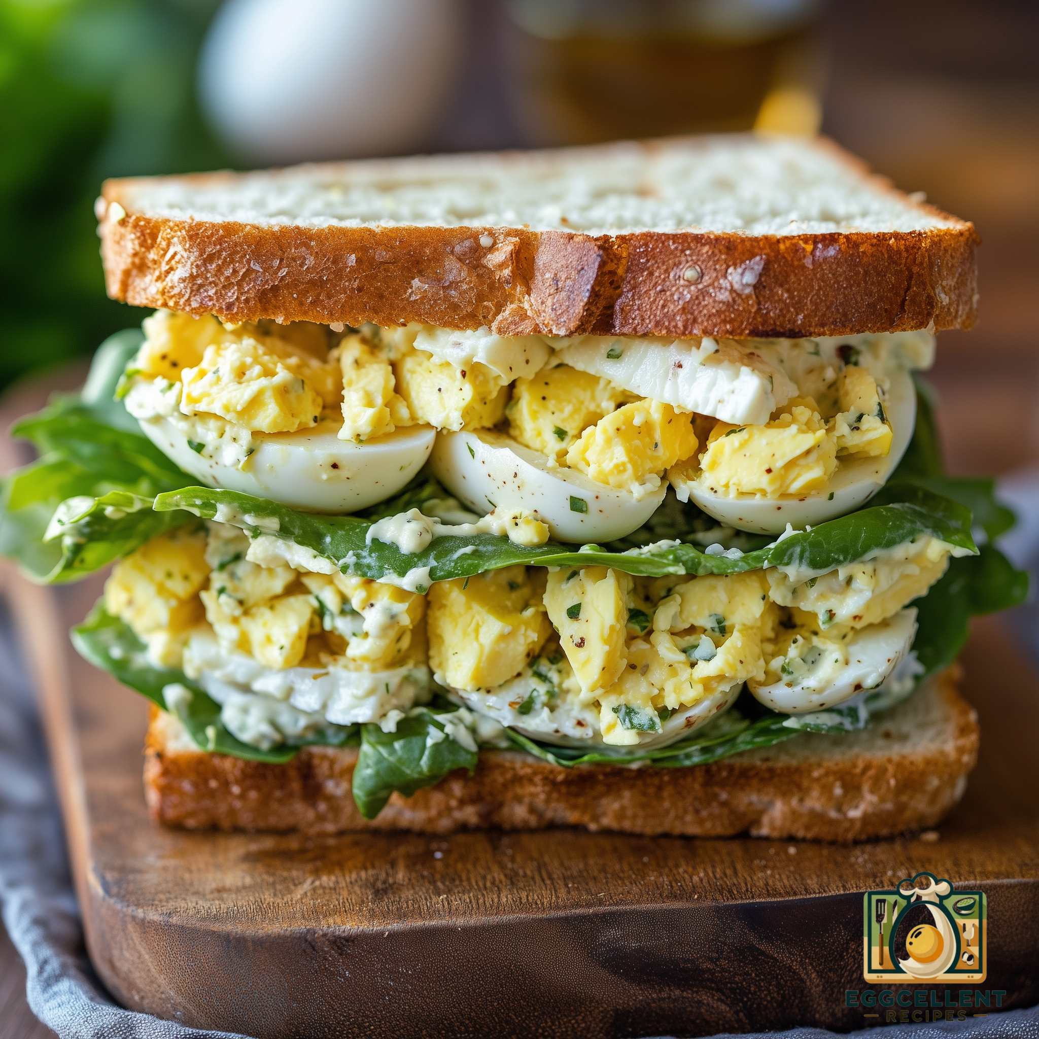 Egg Caesar Sandwich Recipe