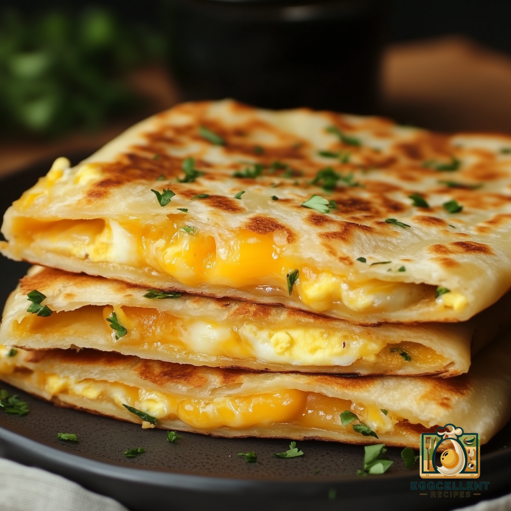 Egg Cheese Roti Recipe