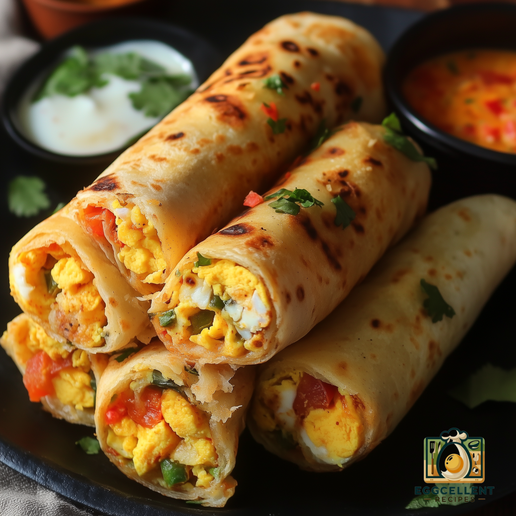 Egg Kathi Rolls Recipe