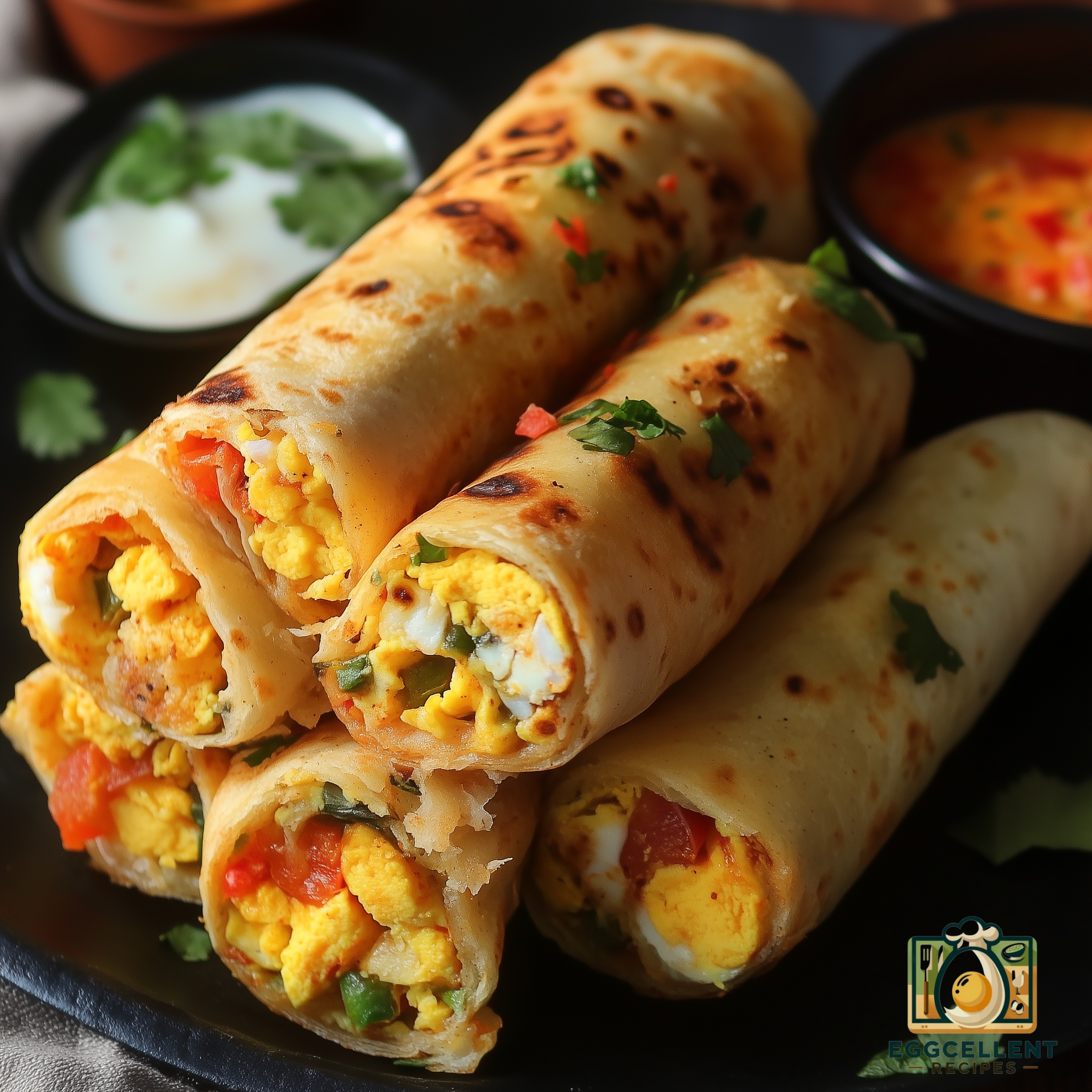 Egg Kathi Rolls Recipe