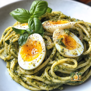 Egg Pesto Pasta Recipe