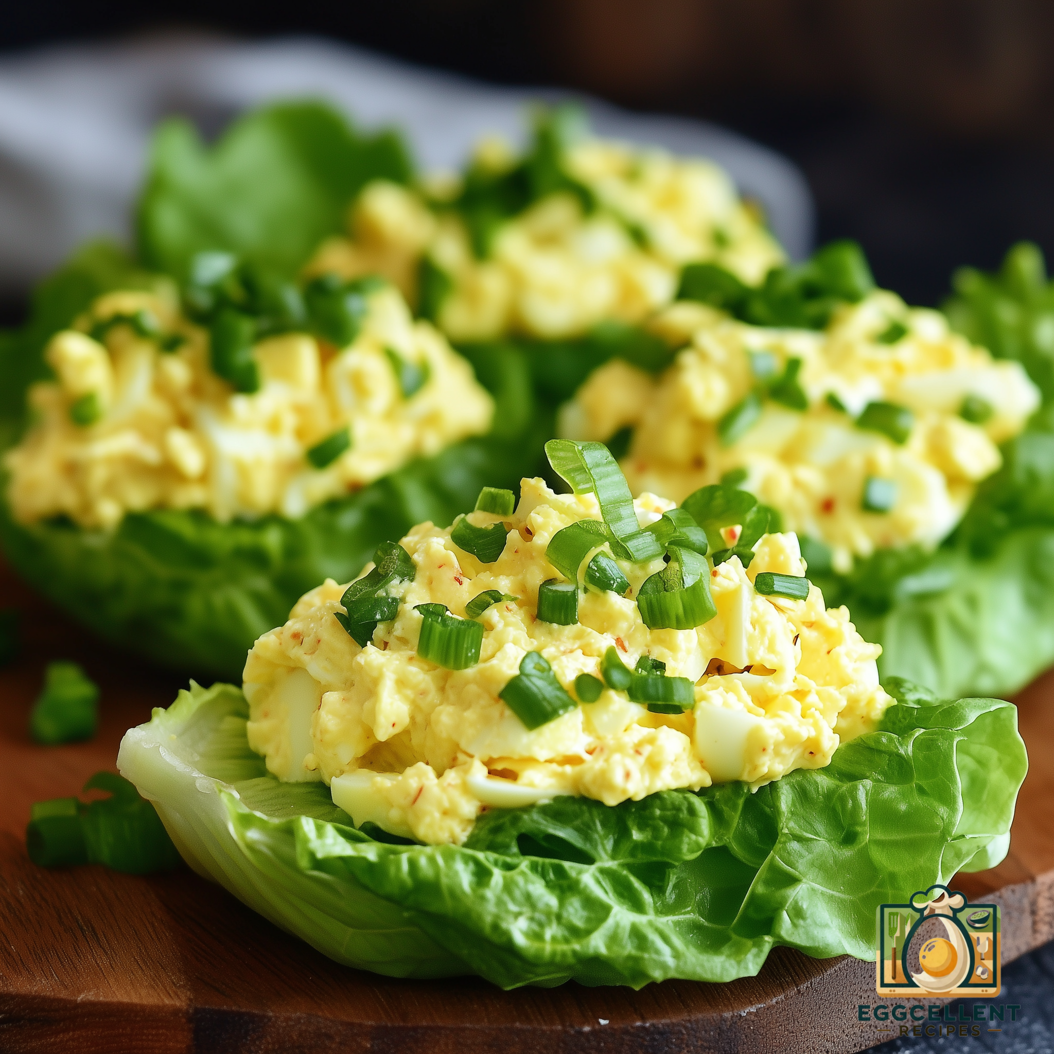 Egg Salad Lettuce Cups Recipe