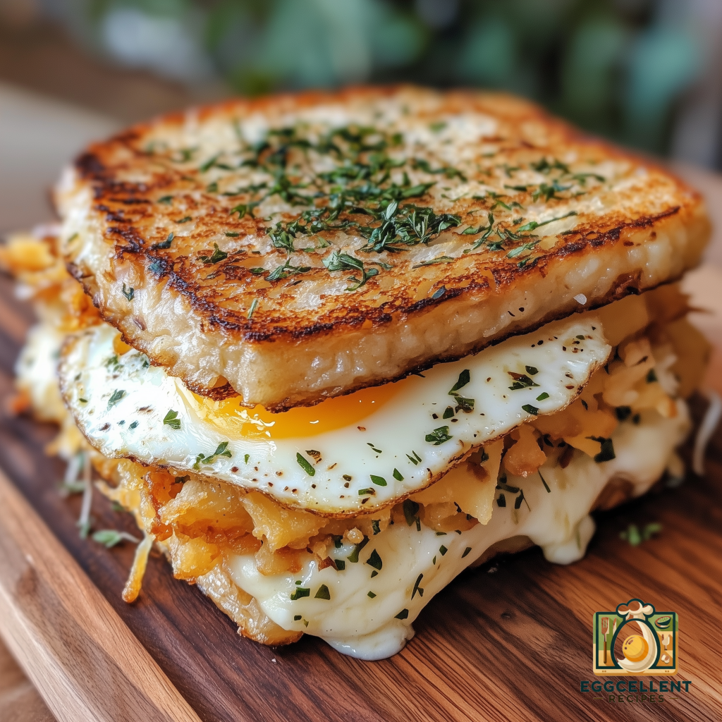 Egg and Hashbrown Sandwich Recipe