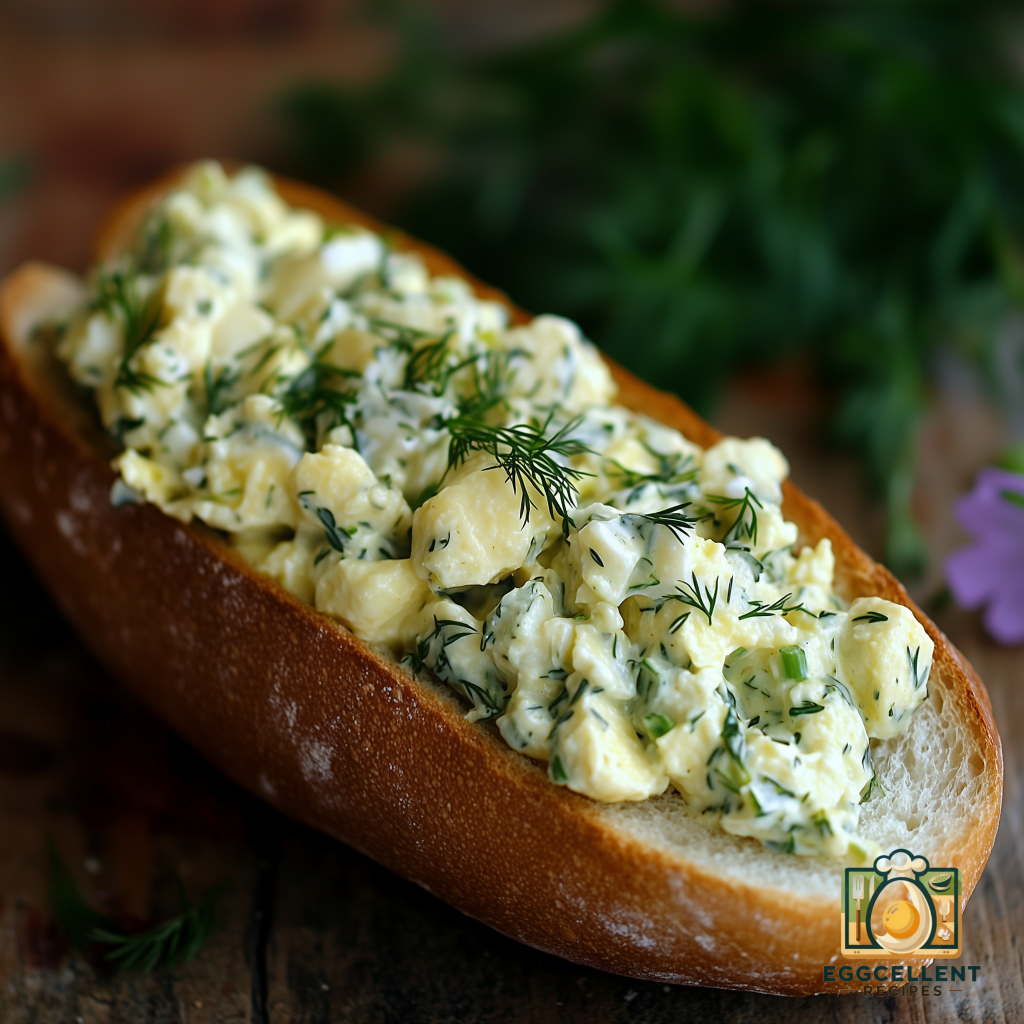 Herbed Egg Salad Sandwich Recipe