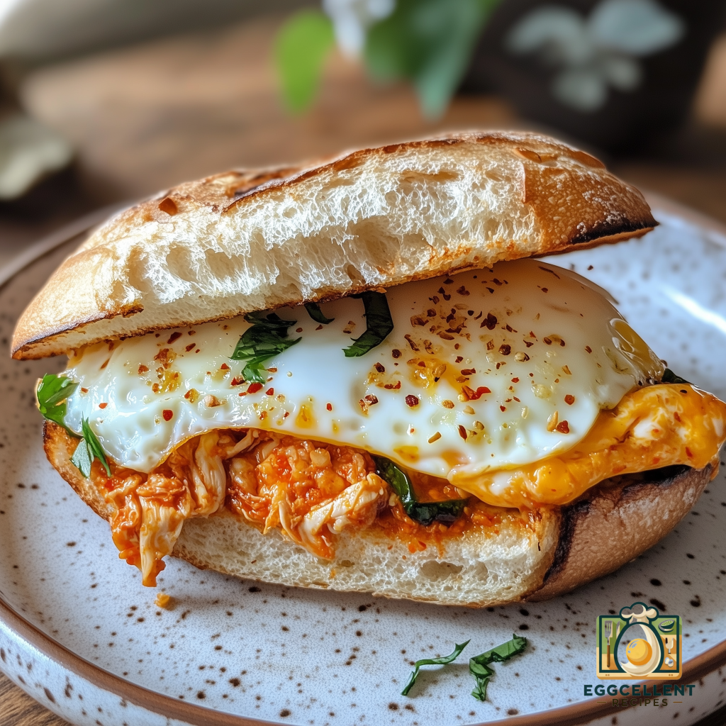 Kimchi Egg Sandwich Recipe