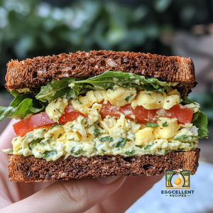 Mayo-Free Egg Salad Sandwich Recipe