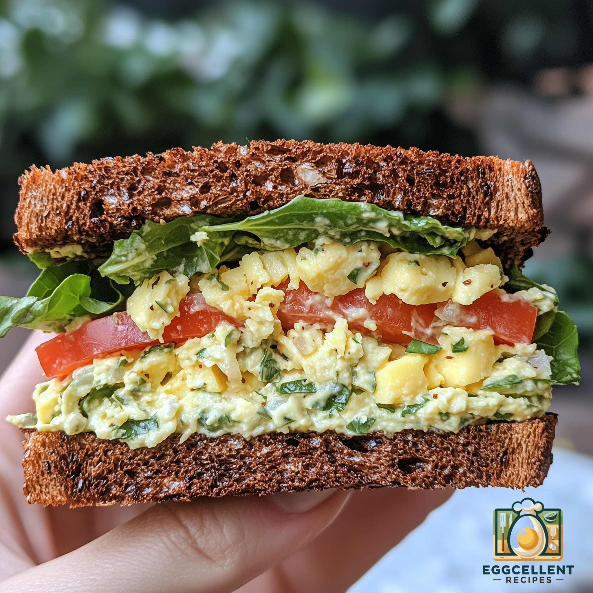 Mayo-Free Egg Salad Sandwich Recipe