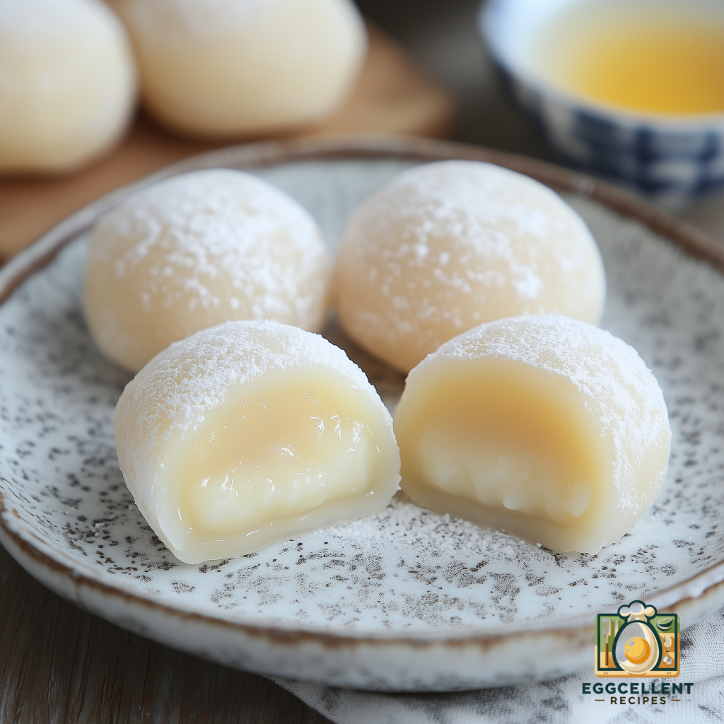 Mochi with Custard Recipe