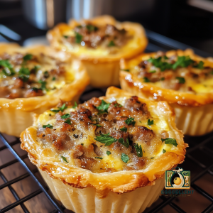 Sausage and Egg Quiche Cups Recipe