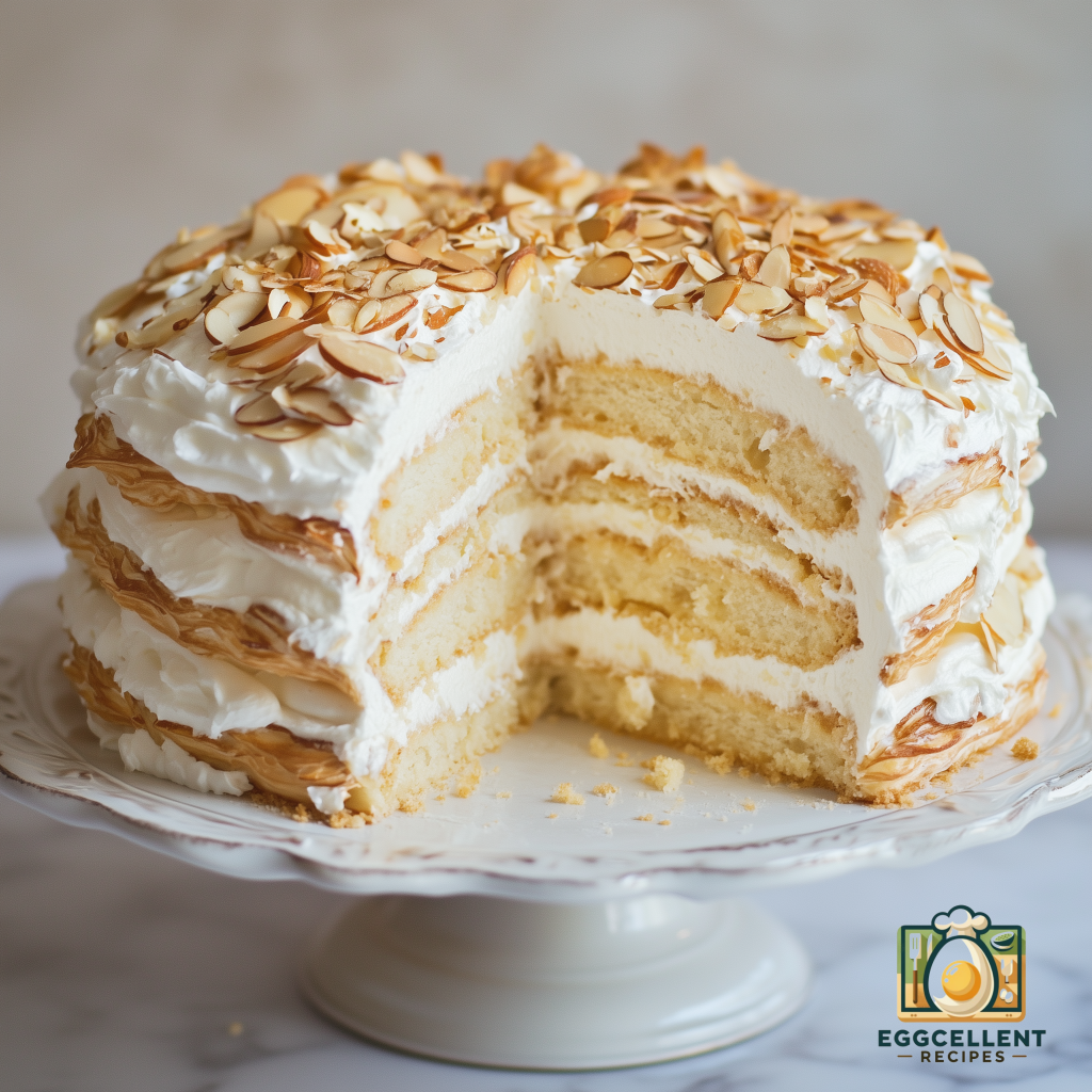 Dacquoise (Almond Meringue Cake) Recipe