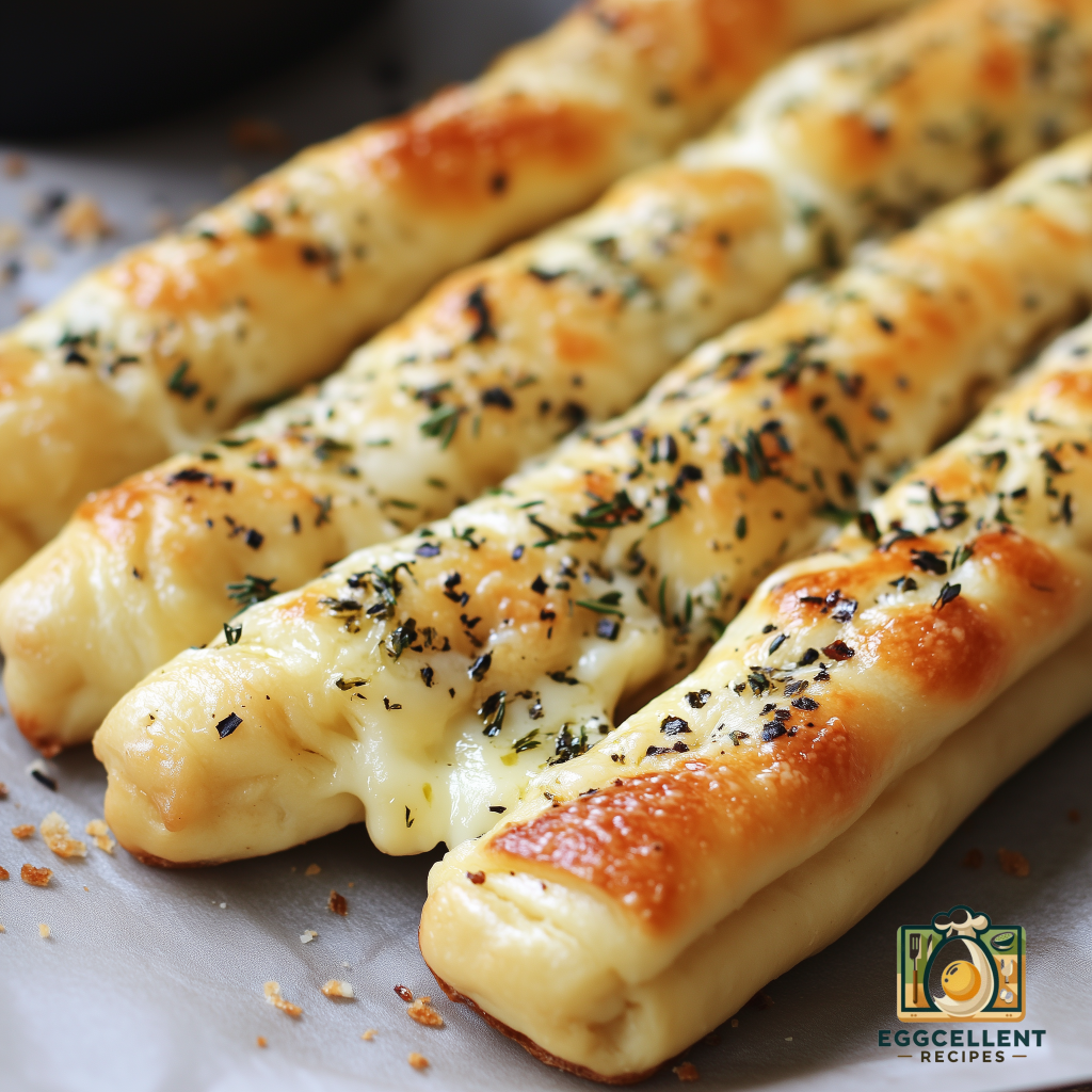 Herb and Cheese Breadsticks Recipe