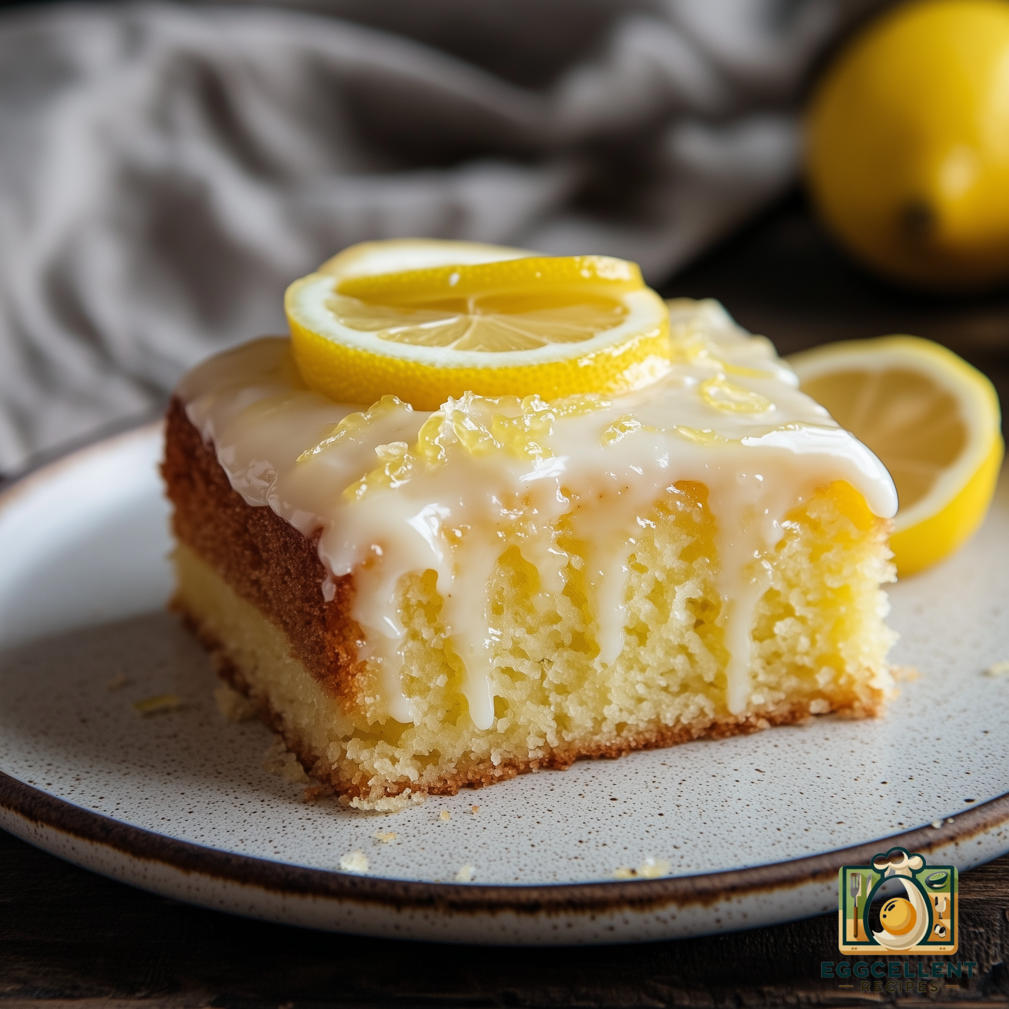 Lemon Drizzle Cake Recipe