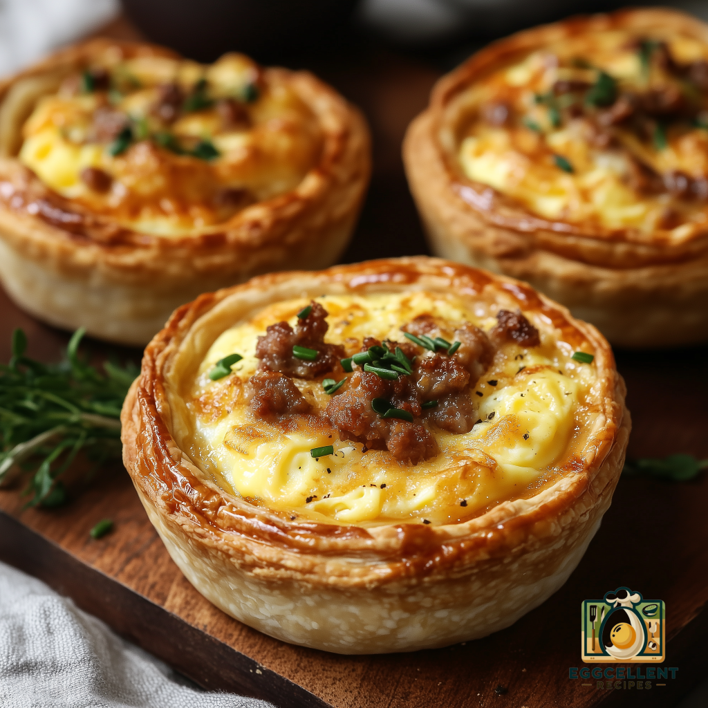 Sausage and Egg Pies Recipe