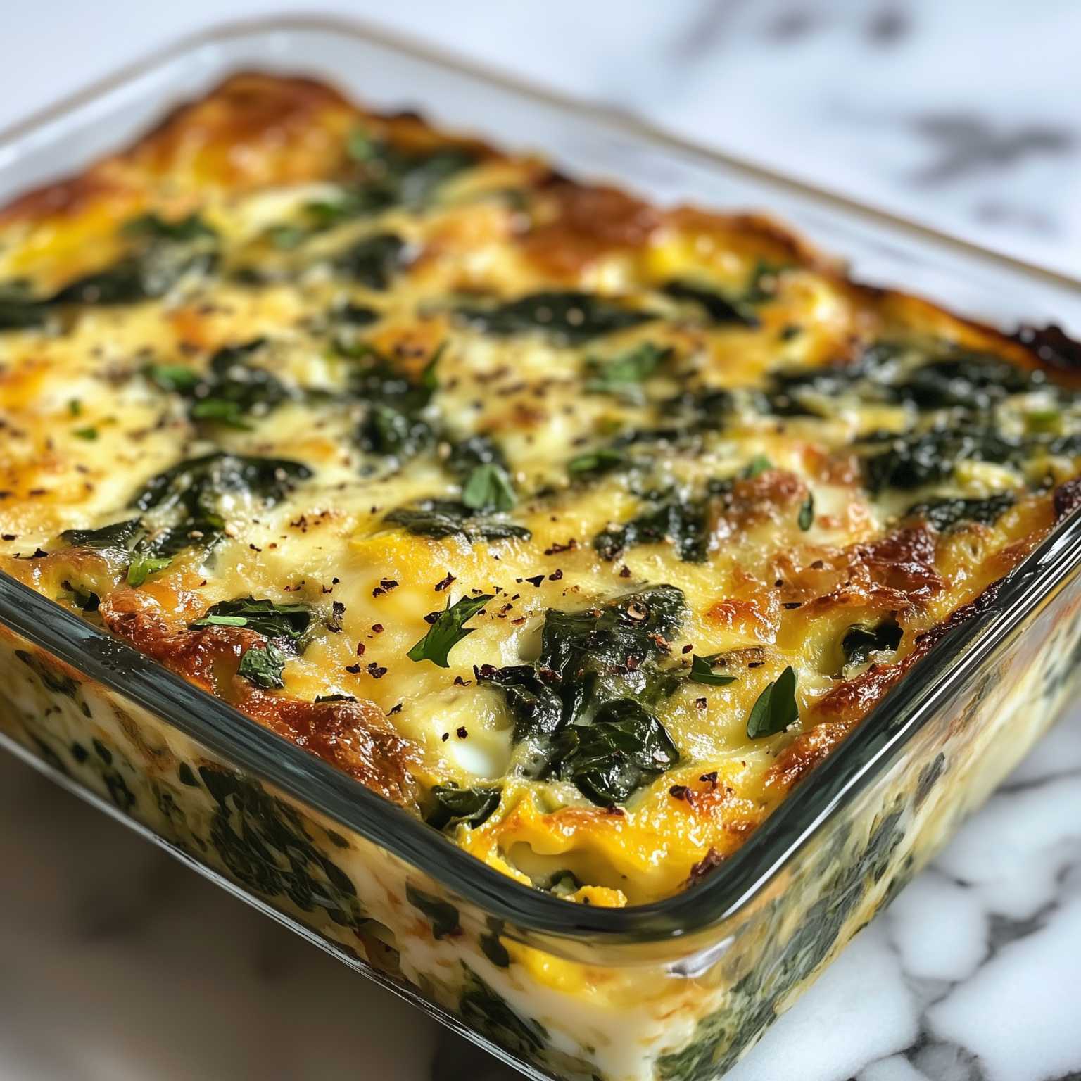 Spinach and Egg Bake