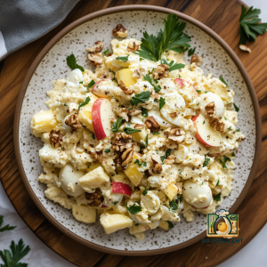 Apple & Walnut Egg Salad Recipe