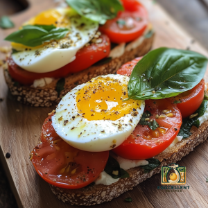 Caprese & Egg Salad Recipe