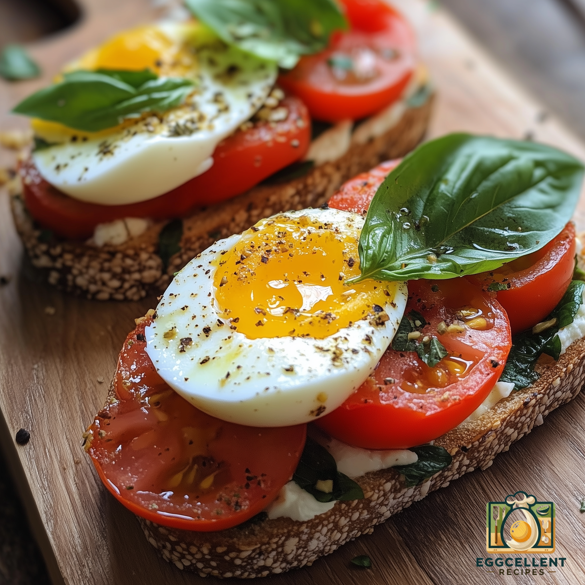 Caprese & Egg Salad Recipe