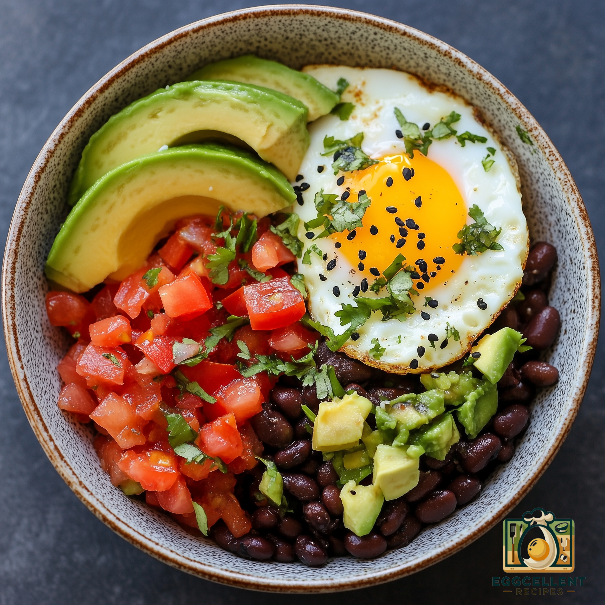 Egg & Black Bean Power Bowl Recipe