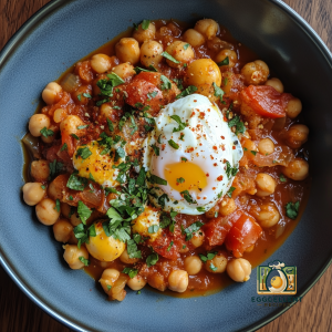 Egg & Chickpea Stew Recipe