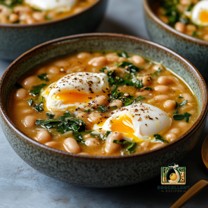 Egg & White Bean Soup Recipe