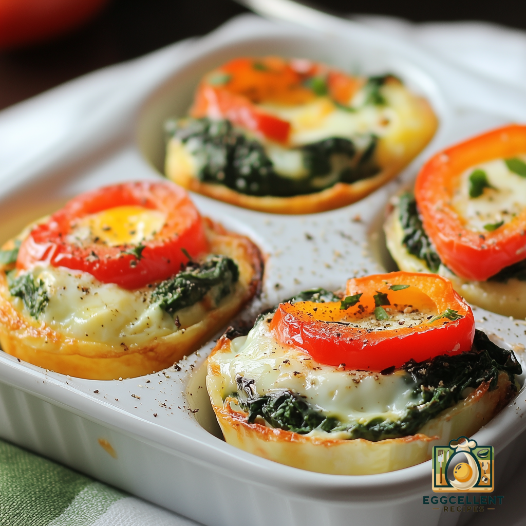 Mini Crustless Quiches Recipe