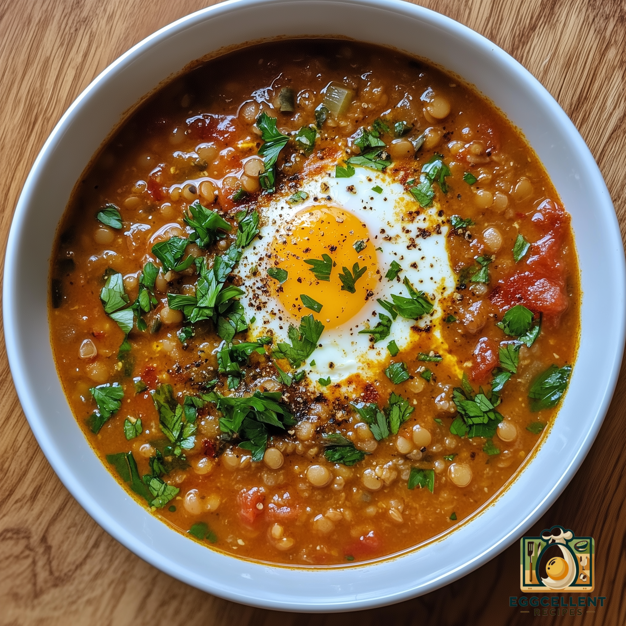 Moroccan Harira with Egg Recipe