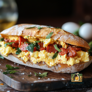 Spanish Chorizo & Egg Bocadillo Recipe