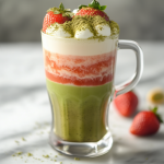 Strawberry matcha latte Recipe