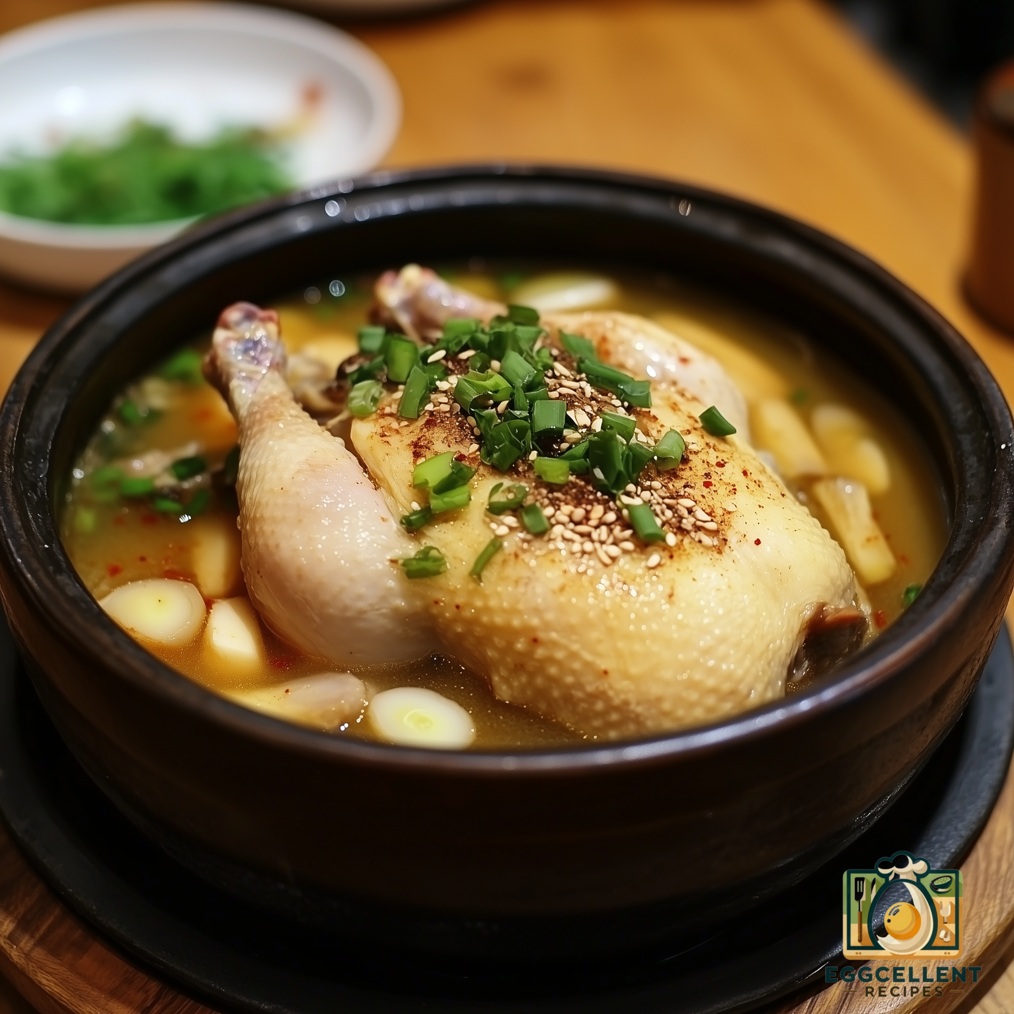 Samgyetang (ginseng chicken soup) Recipe