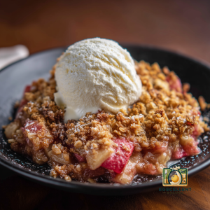 Apple Rhubarb Crisp Recipe