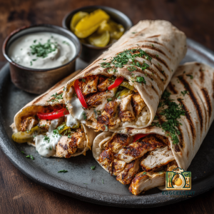 Grilled Chicken Shawarma Recipe