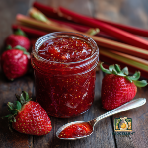 Strawberry Rhubarb Jam Recipe