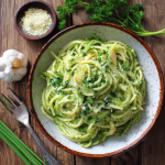Garlic Scape Pesto Pasta Recipe
