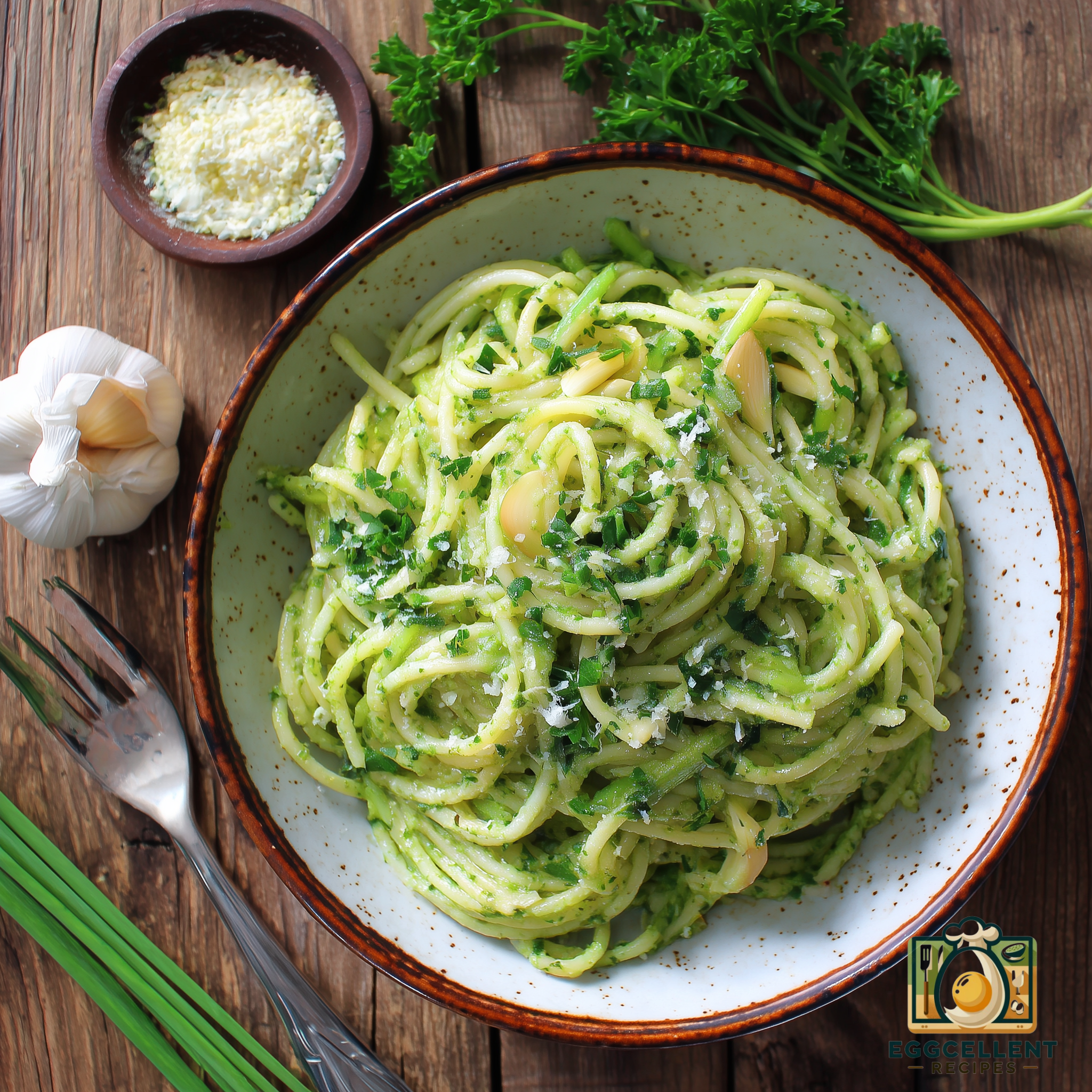Garlic Scape Pesto Pasta Recipe