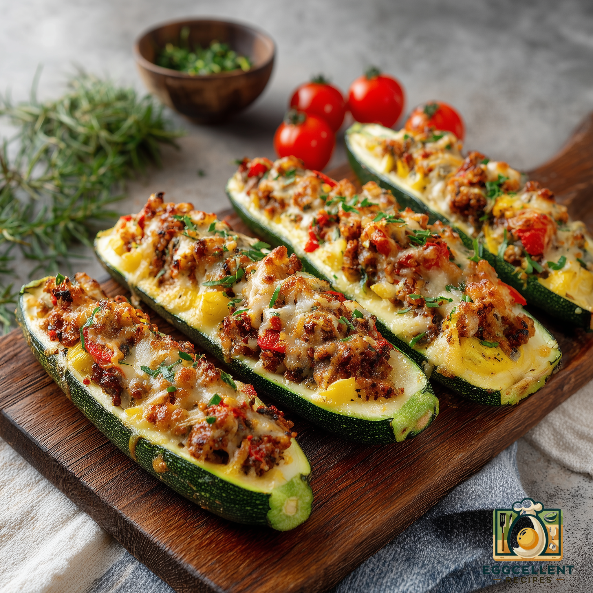 Stuffed Zucchini  Recipe
