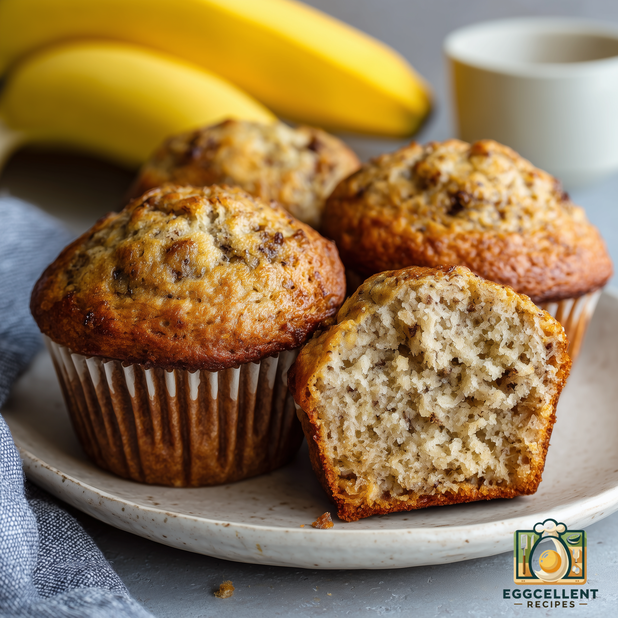 Banana Muffins Recipe